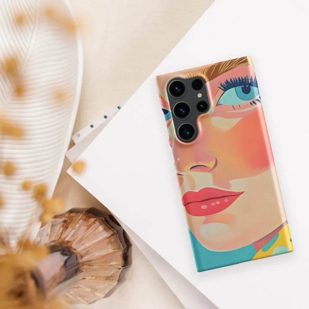 Vibrant Elegance: A Pop Art Portrait