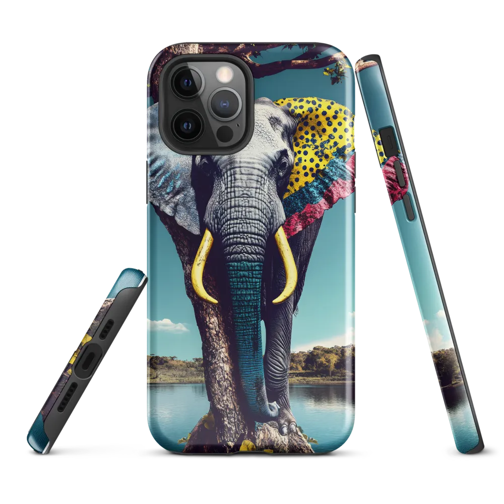 Playful Elegance: The Surreal Elephant
