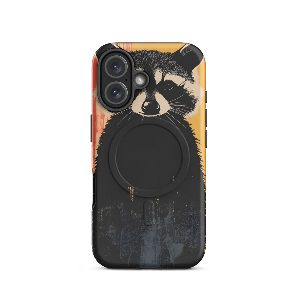 Whimsical Raccoon Portrait