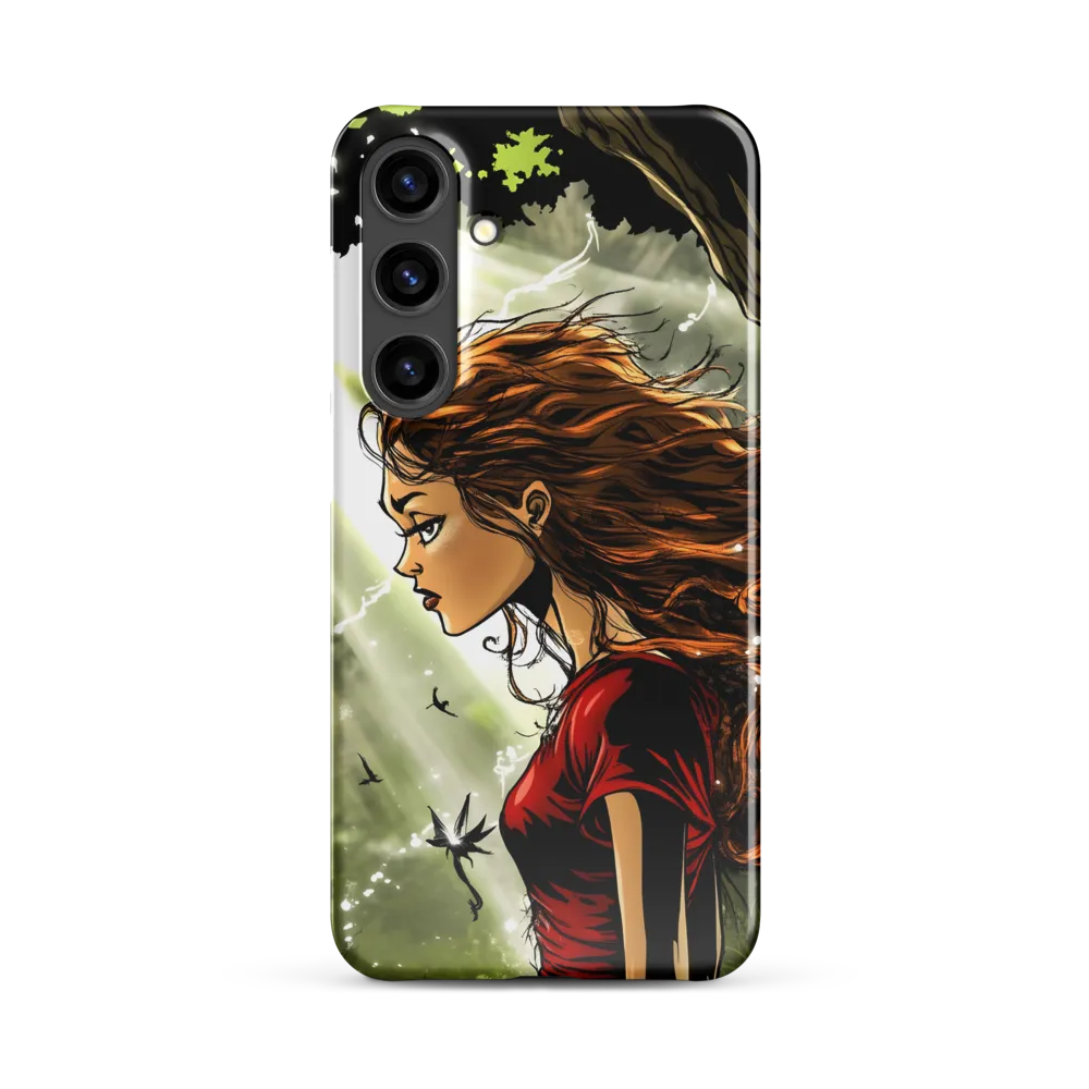 Whispers of Enchantment | Phone Case |  S24 Plus | Snap Case | Glossy