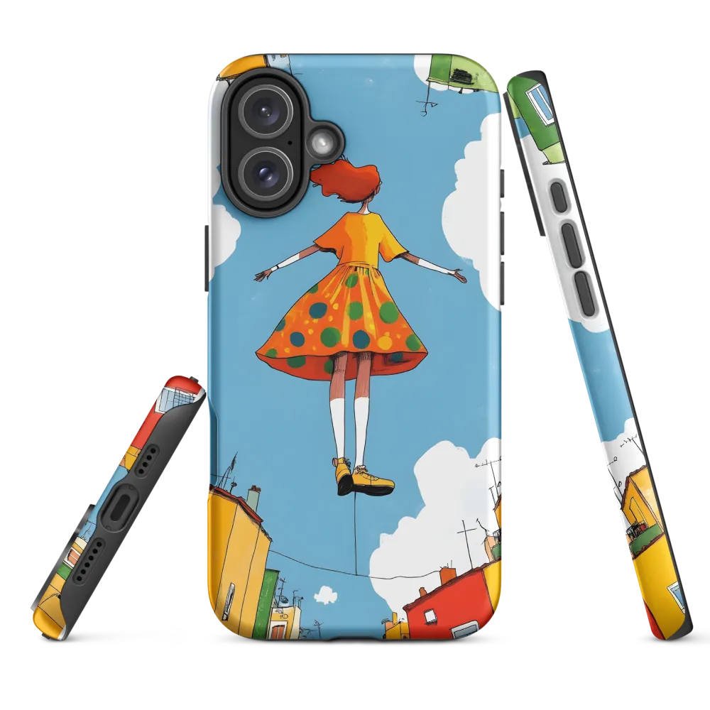 Floating Dreams in a Colorful Sky