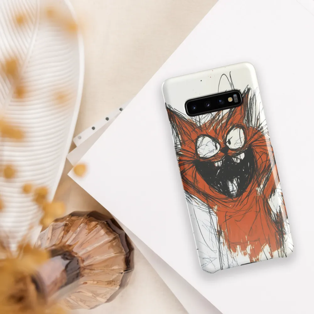 Joyful Cat Creation | Phone Case |  S10 Plus | Snap Case | Glossy