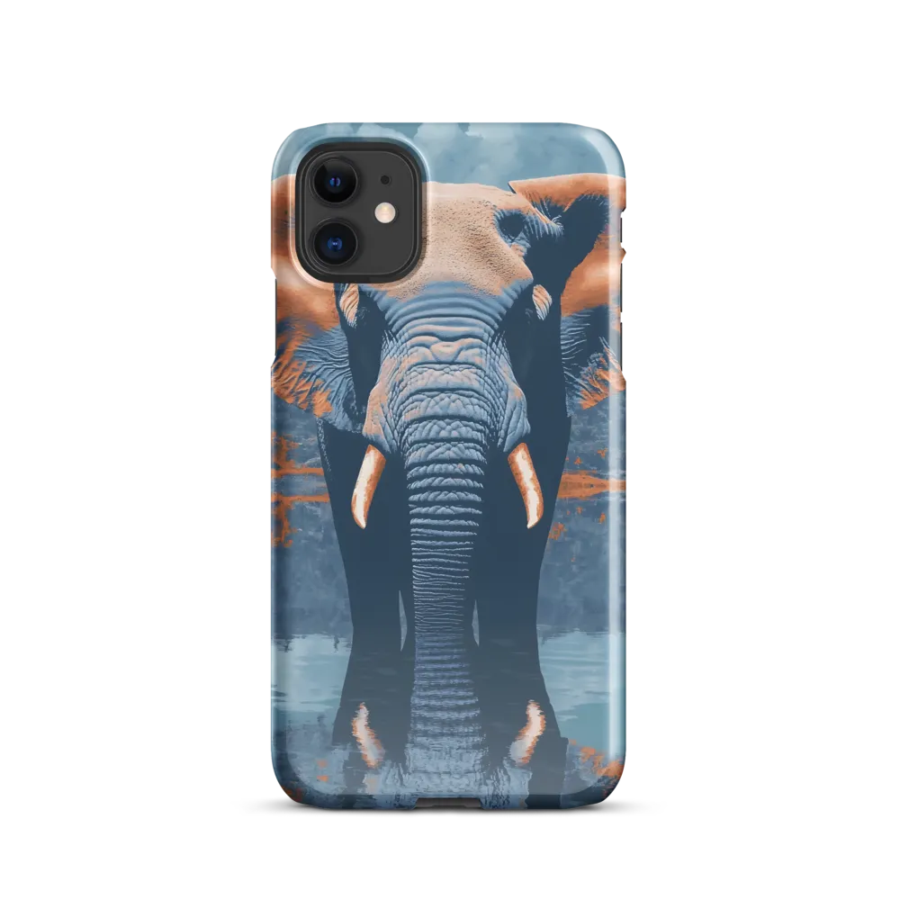 Majestic Reflection: The Elephant's Serenade