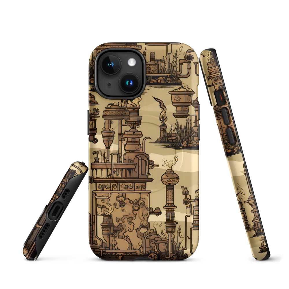 Whimsical Industrial Landscape