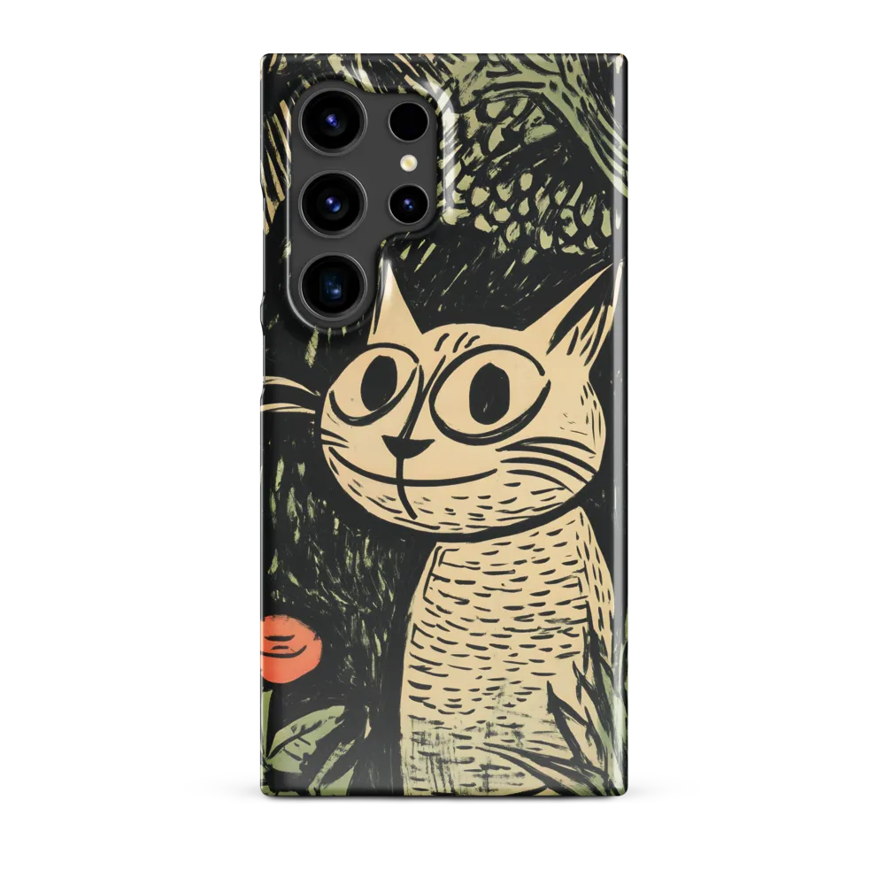 Whimsical Cat in the Forest