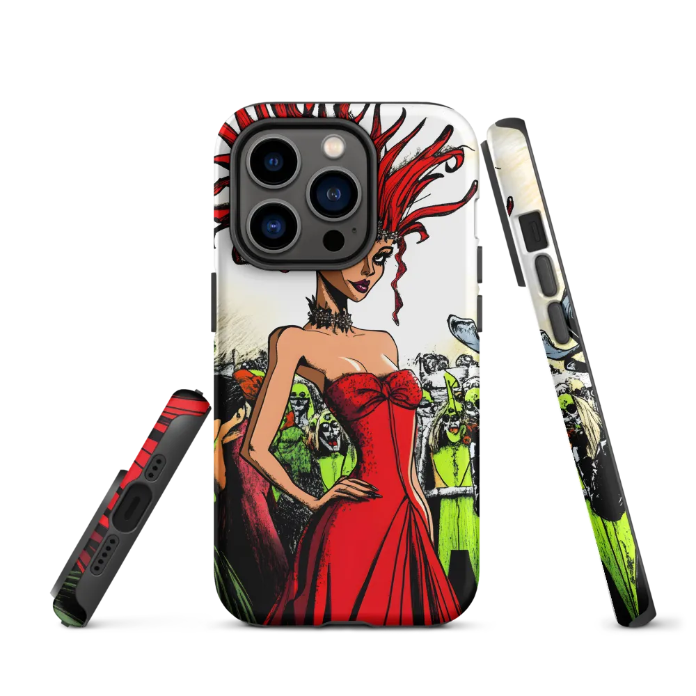 Fiery Elegance: A Fashion Statement