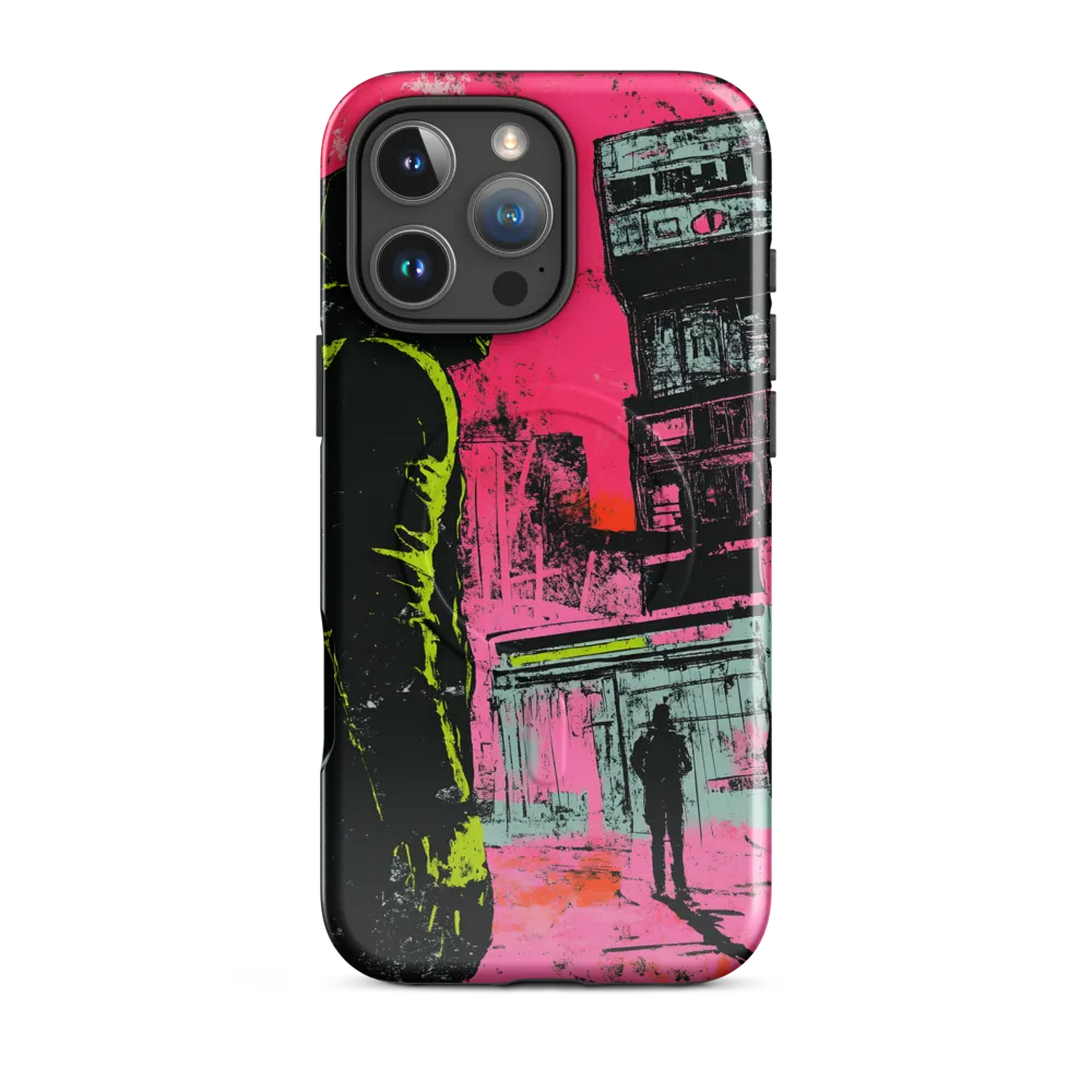 Urban Echoes of Mystery | Phone Case |  16 Pro Max | MagSafe® Tough Case | Glossy