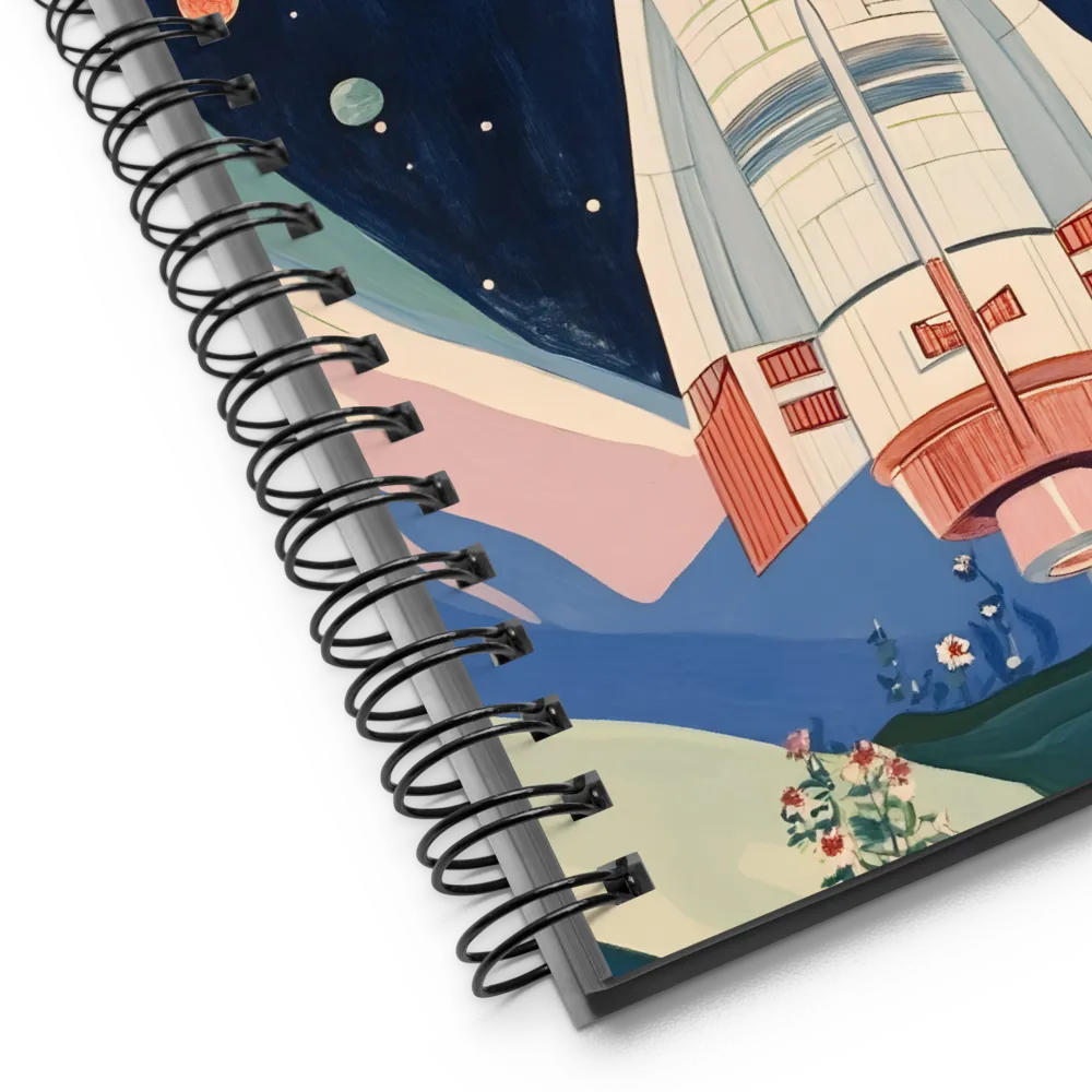 Journey to the Stars | Spiral Notebook