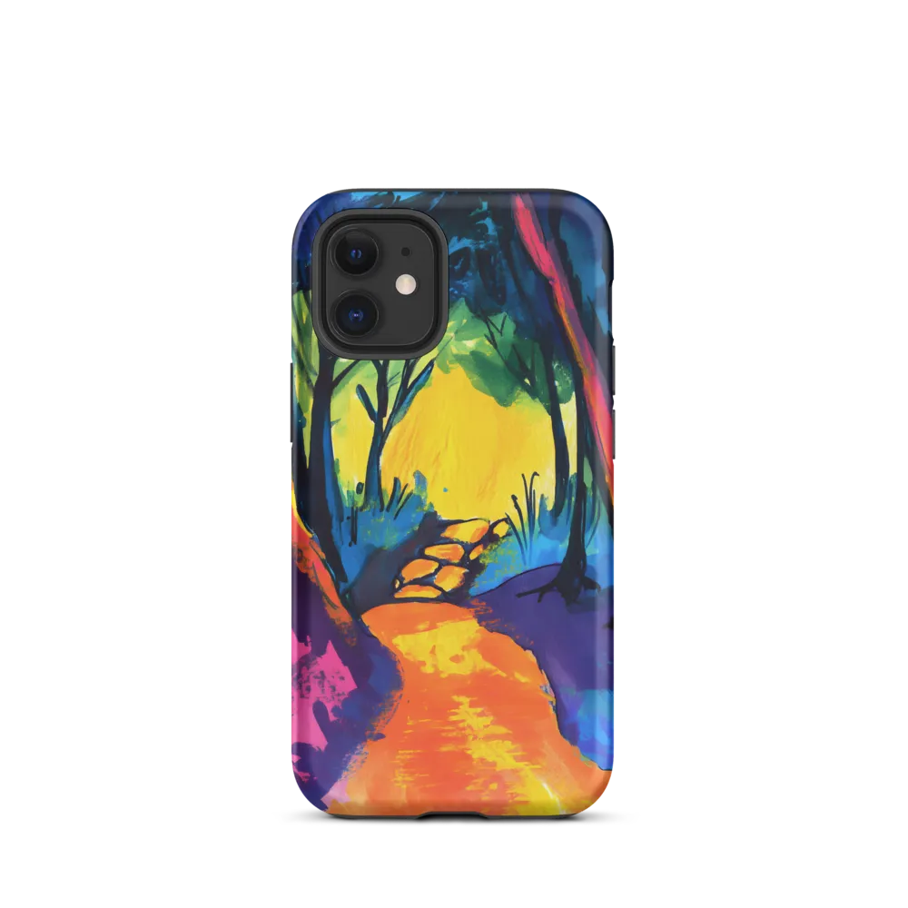 Path Through a Vibrant Forest