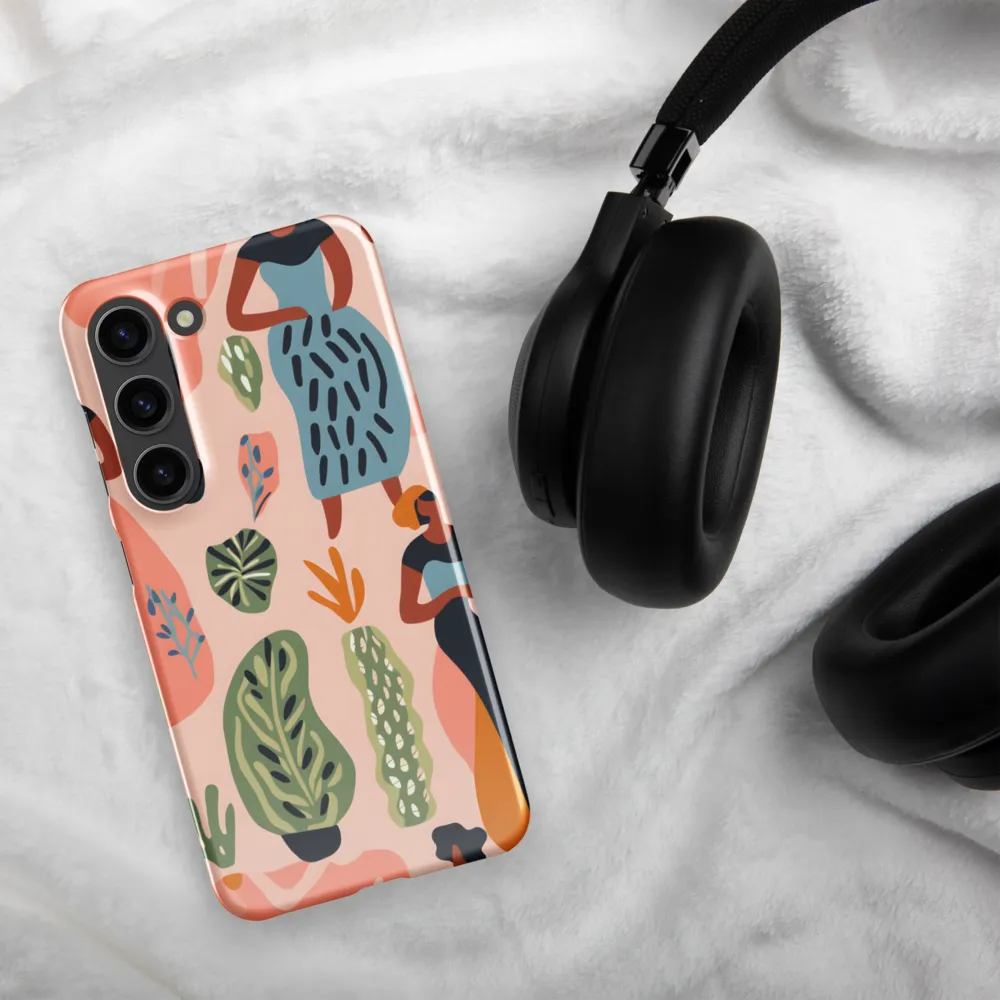 Harmony of Nature and Femininity | Phone Case |  S23 | Snap Case | Glossy