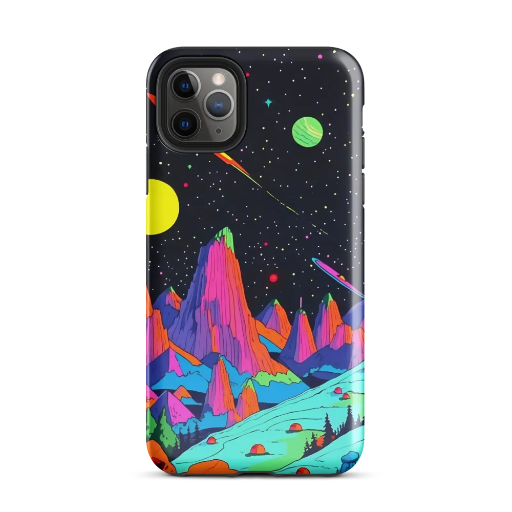 Cosmic Peaks of the Psychedelic Realm | Phone Case |  11 Pro Max | Tough Case | Glossy