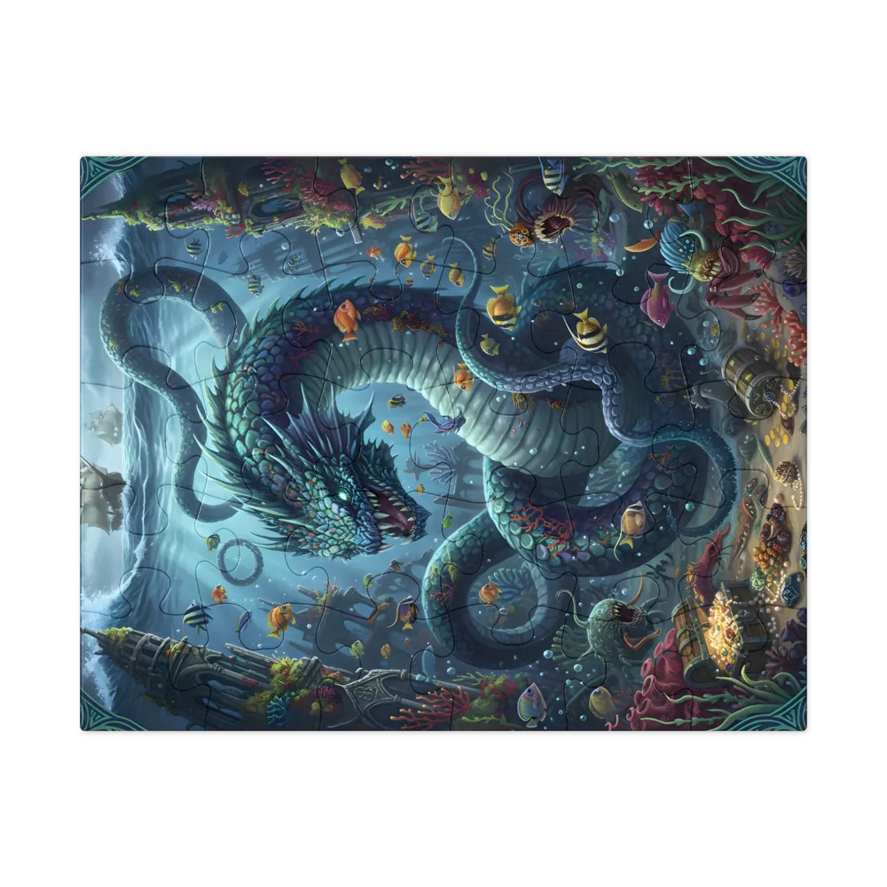 Leviathan's Hoard 
 Jigsaw Puzzle in Tin Box