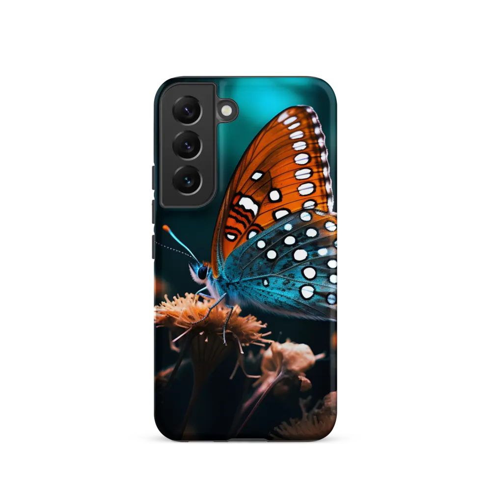 Whispers of Color: The Butterfly's Embrace