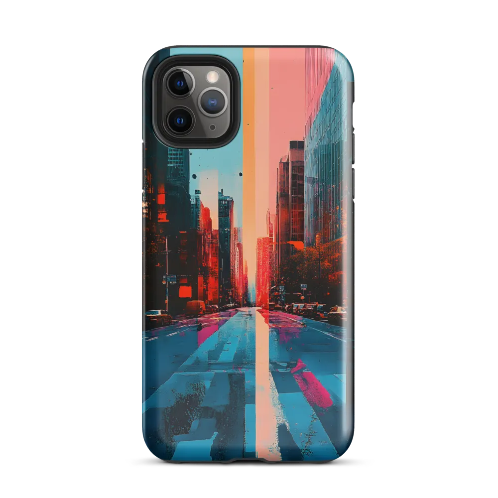 Urban Symphony: A Surreal Encounter | Phone Case |  11 Pro Max | Tough Case | Glossy