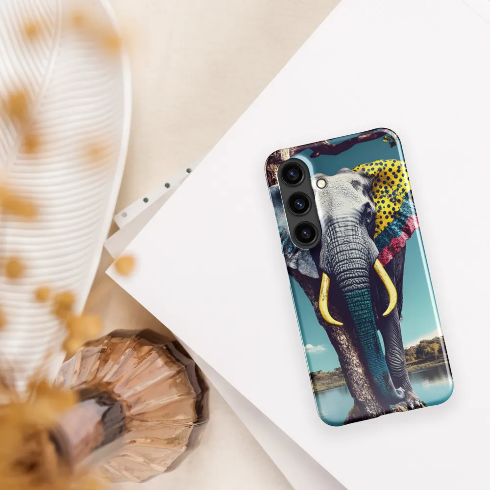 Playful Elegance: The Surreal Elephant