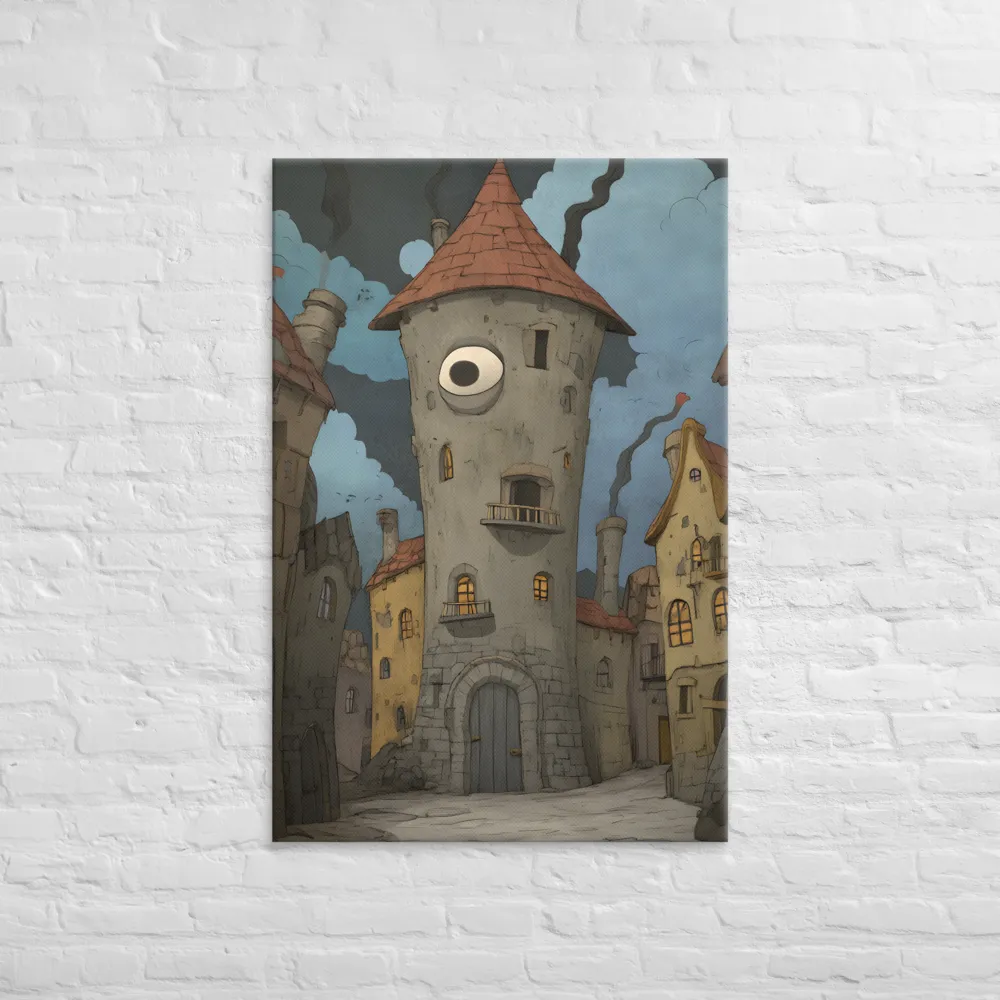 The Enigmatic Watchtower | Canvas | 32″×48″