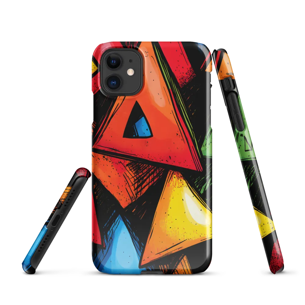 Vibrant Triangles in Abstract Harmony