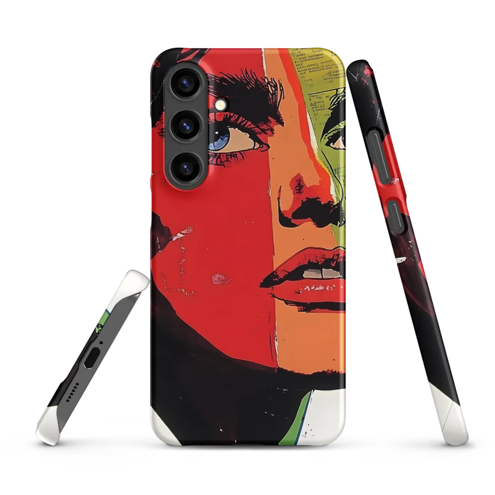 Vibrant Expressions: A Pop Art Portrait