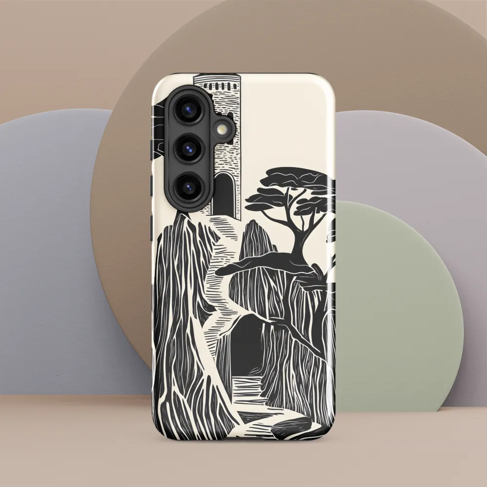 Echoes of a Mystical Tower | Phone Case |  S24 | Tough Case | Glossy