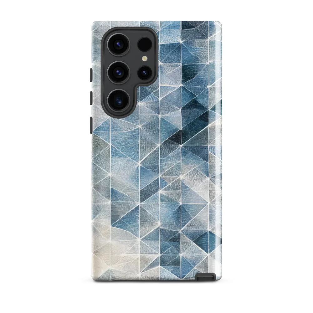 Geometric Harmony in Blue