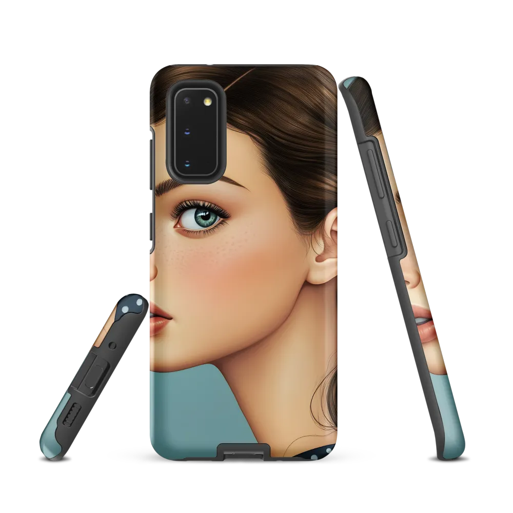 Captivating Gaze: A Modern Portrait