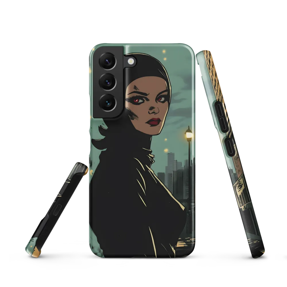 Shadows of Intrigue | Phone Case |  S22 | Snap Case | Matte