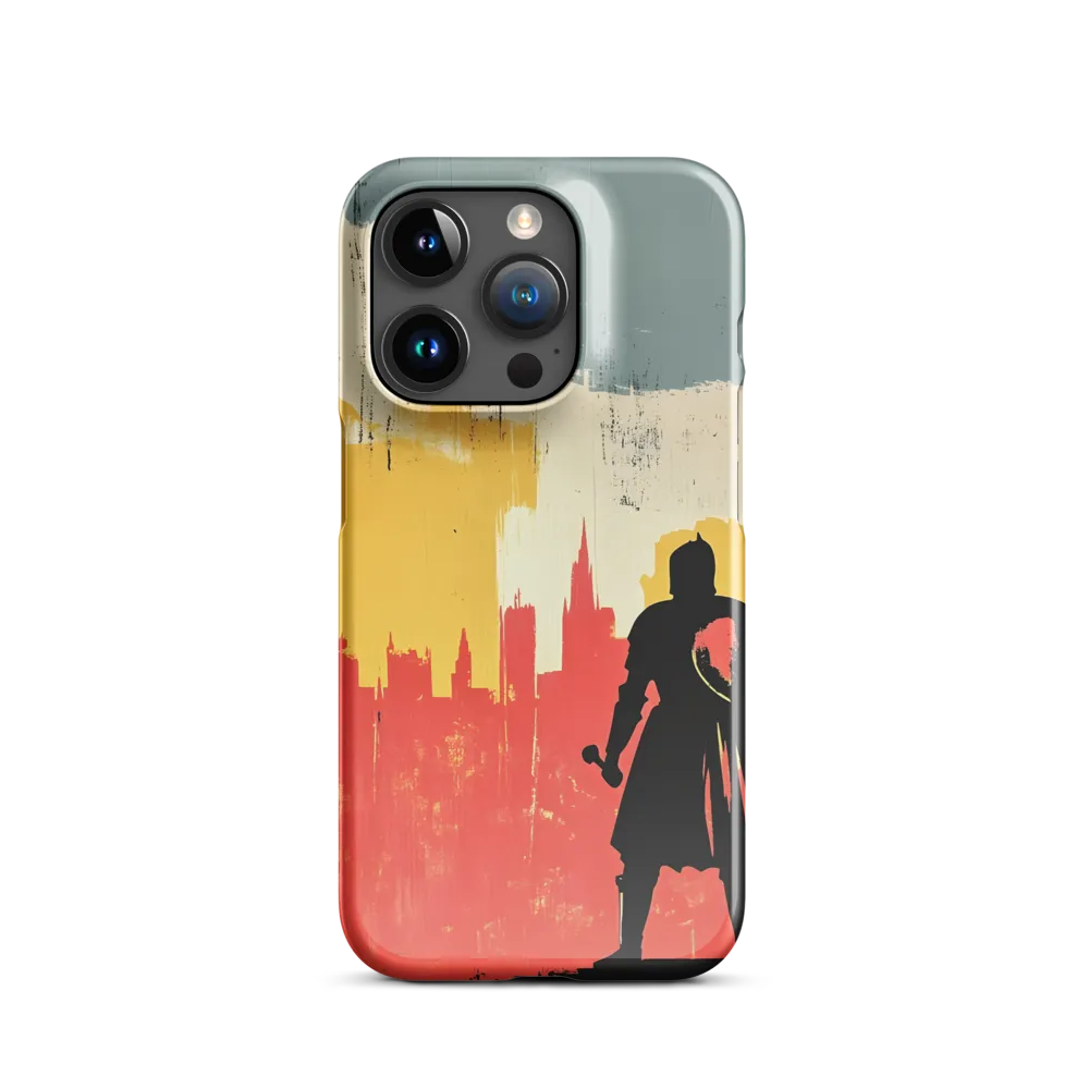 Hero in the Urban Dawn | Phone Case |  15 Pro | Snap Case | Glossy