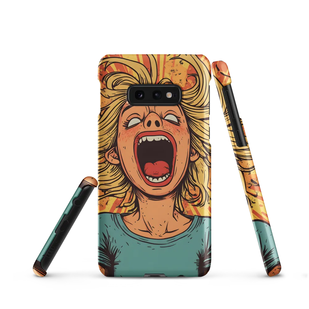 Unleashed Frustration | Phone Case |  S10e | Snap Case | Matte