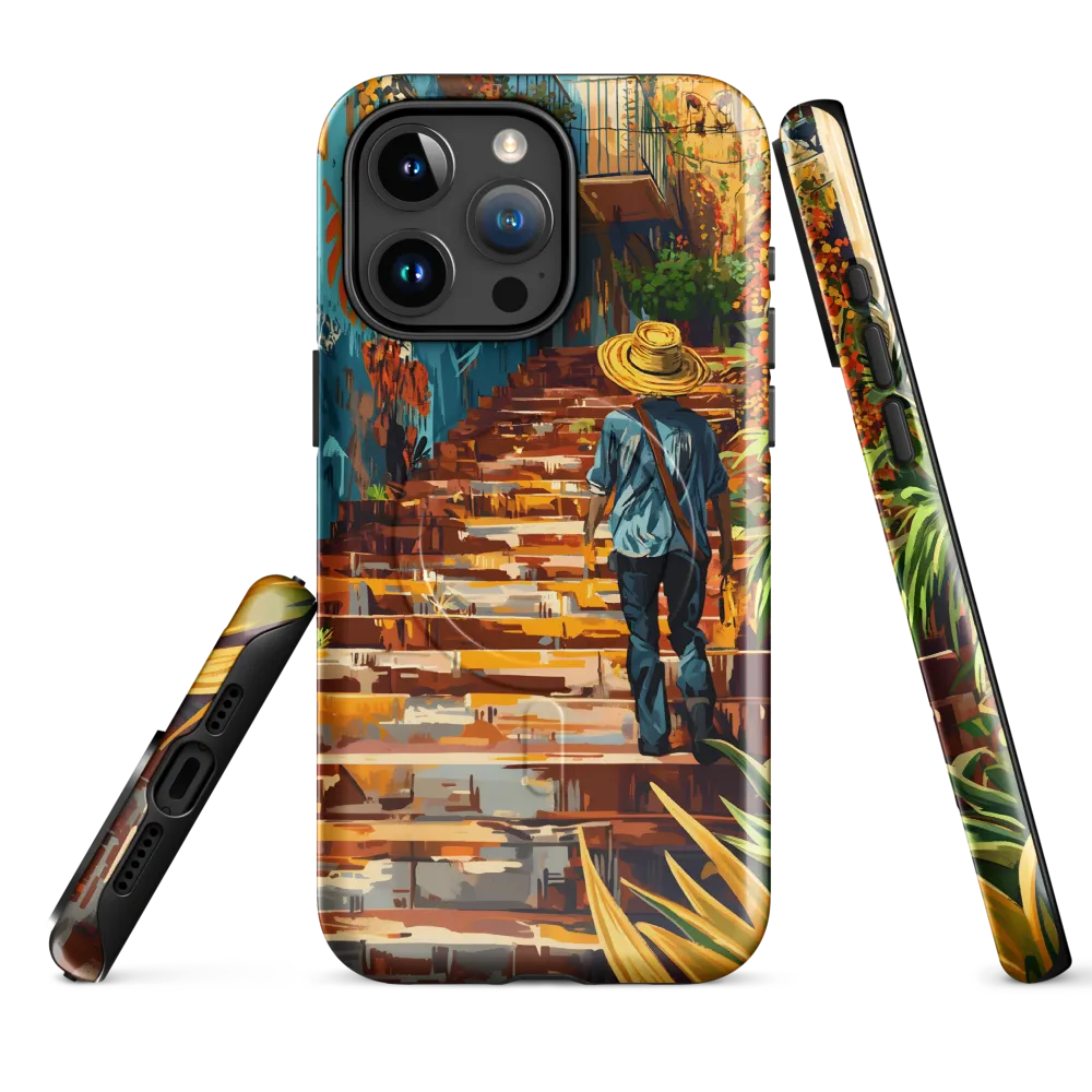 Steps to Adventure | Phone Case |  15 Pro Max | MagSafe® Tough Case | Glossy