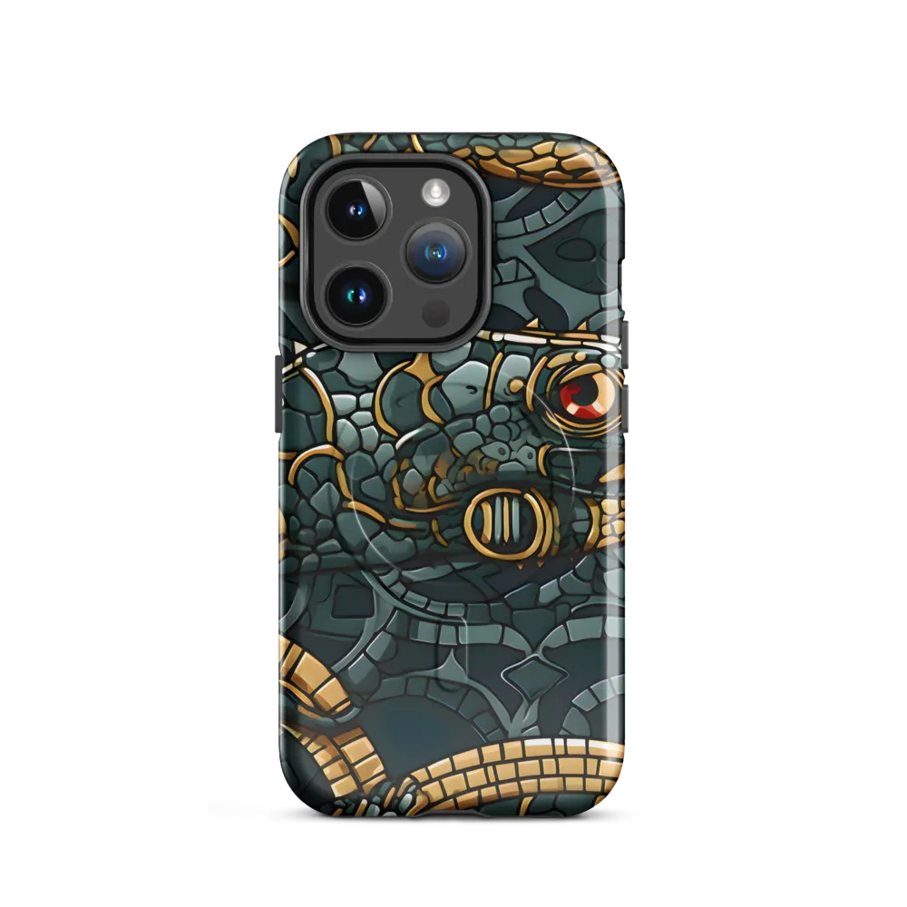 Lizards of Abstraction | Phone Case |  14 Pro | MagSafe® Tough Case | Glossy