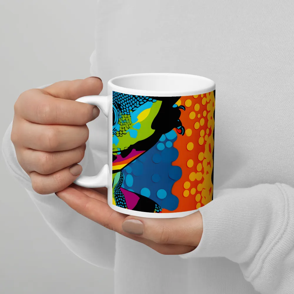 Colorful Encounters: The Playful Geckos | Mugs | Multiple Sizes & Colors