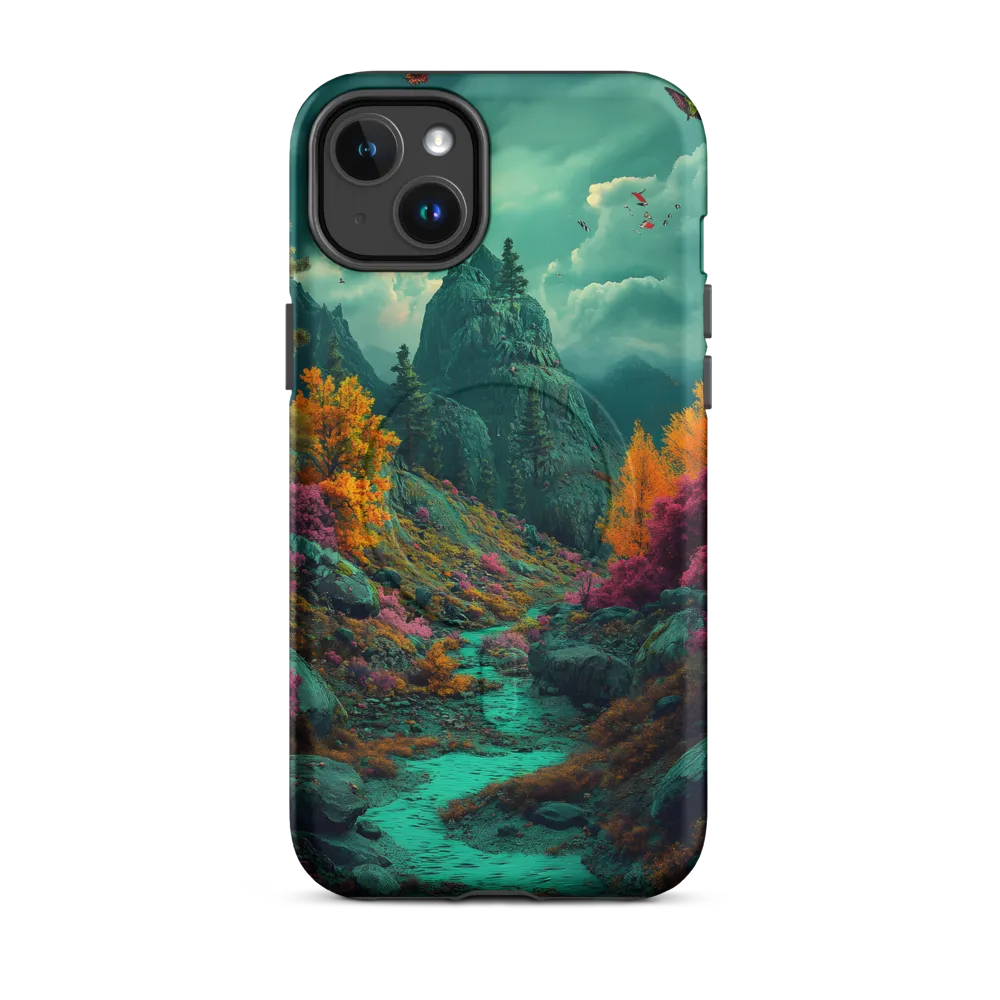 Ethereal Landscapes: A Journey Through Color | Phone Case |  14 Plus | MagSafe® Tough Case | Matte