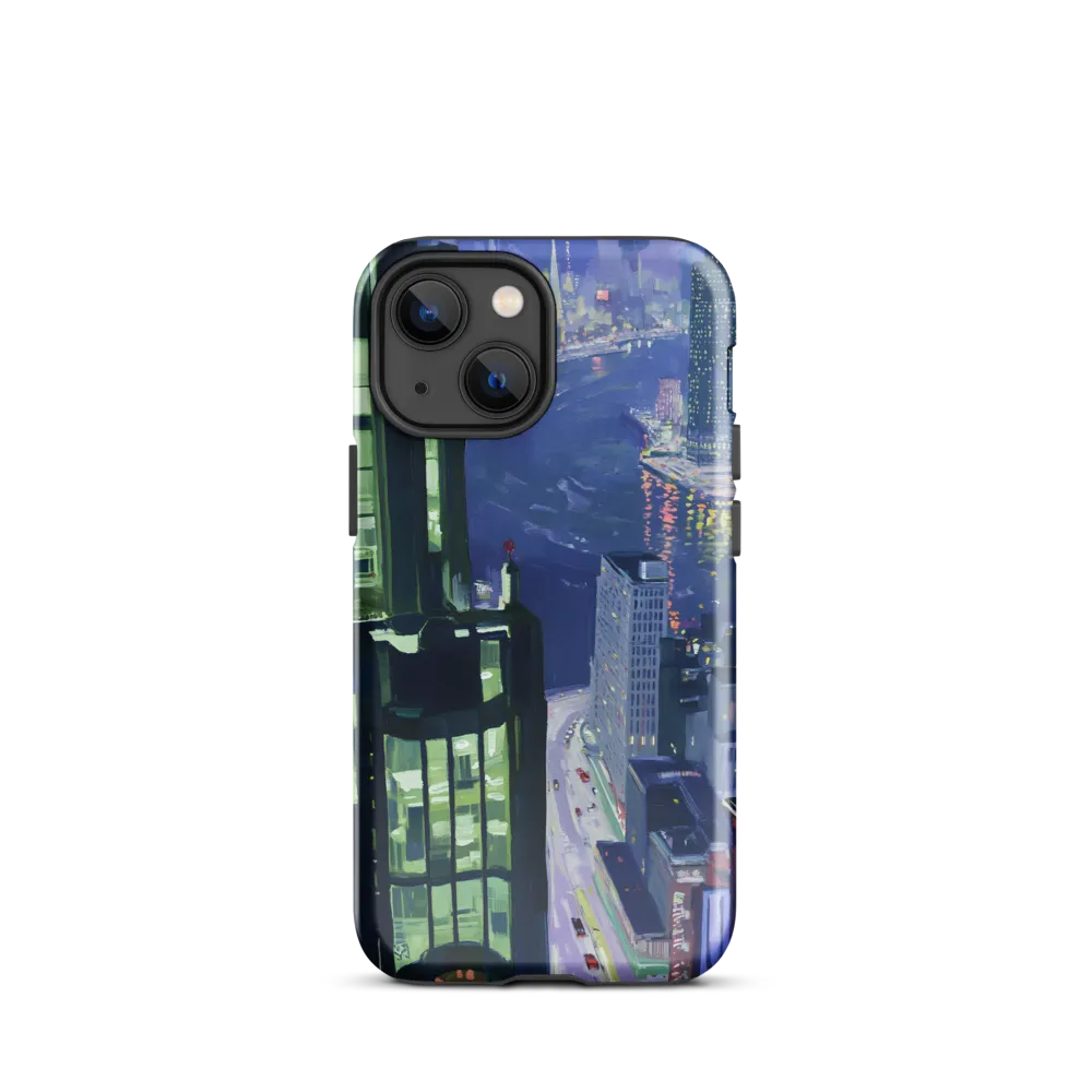 Urban Night Symphony | Phone Case |  13 mini | Tough Case | Glossy