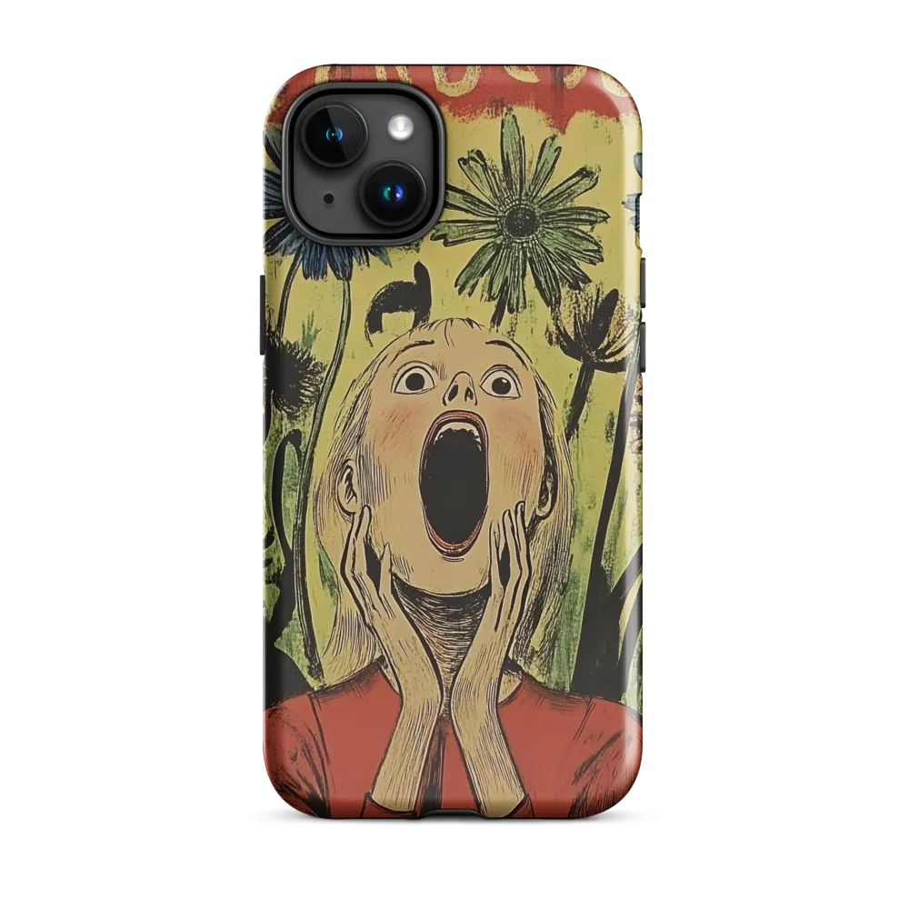 The Echo of Panic | Phone Case |  15 Plus | Tough Case | Glossy