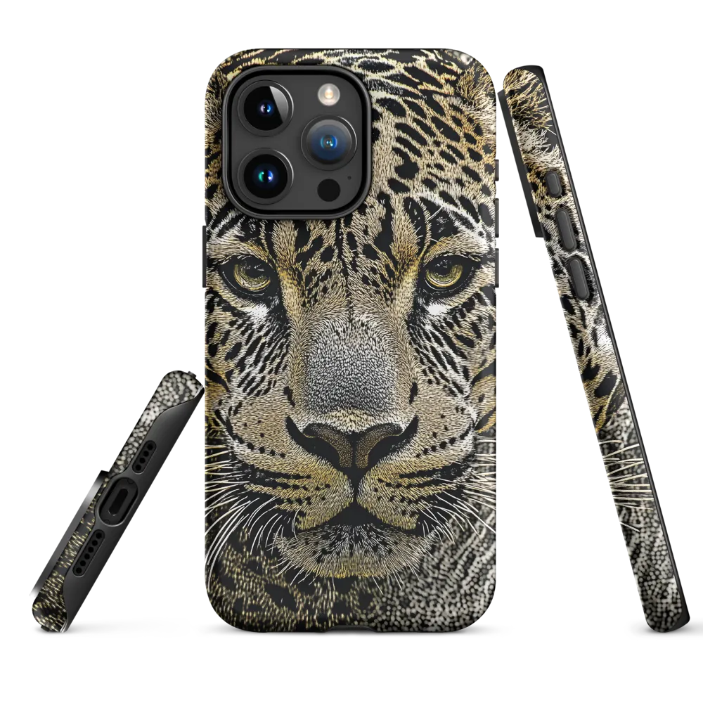 The Majestic Gaze: Portrait of a Leopard