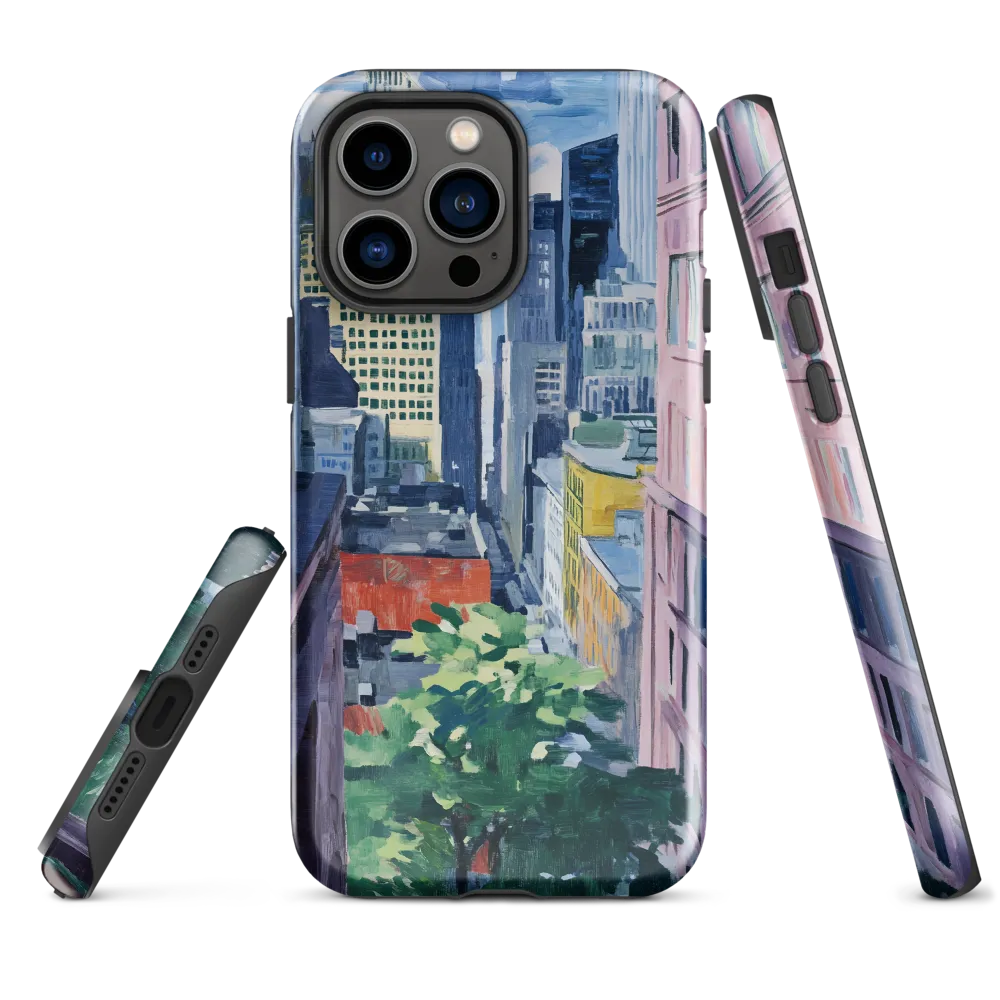 Urban Symphony: A Cityscape in Color