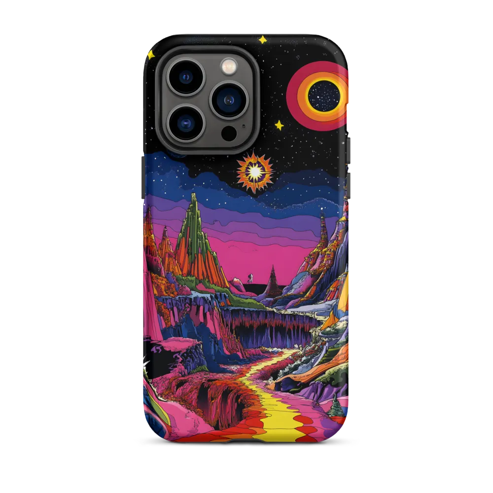 Galactic Wonders: A Journey Through an Alien Landscape