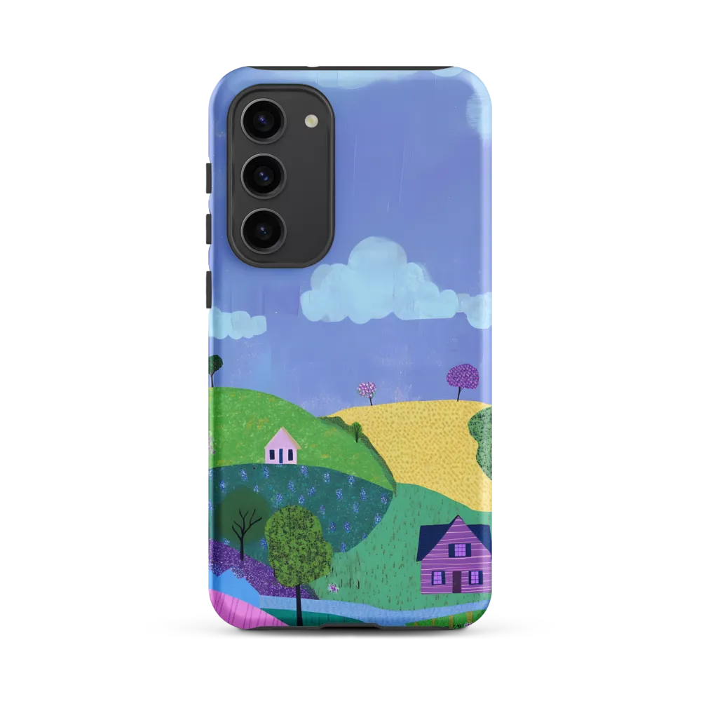 Whimsical Hills and Quaint Homes