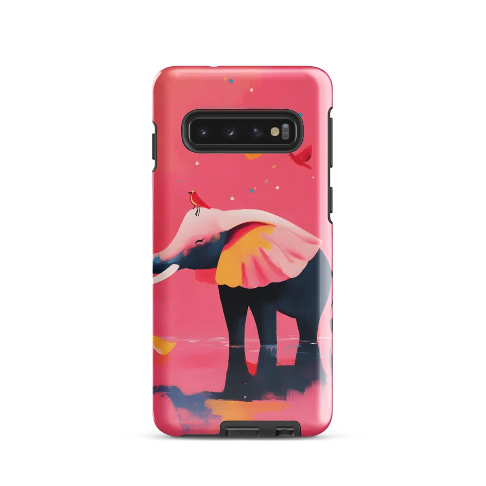 Whimsical Serenity: The Playful Elephant