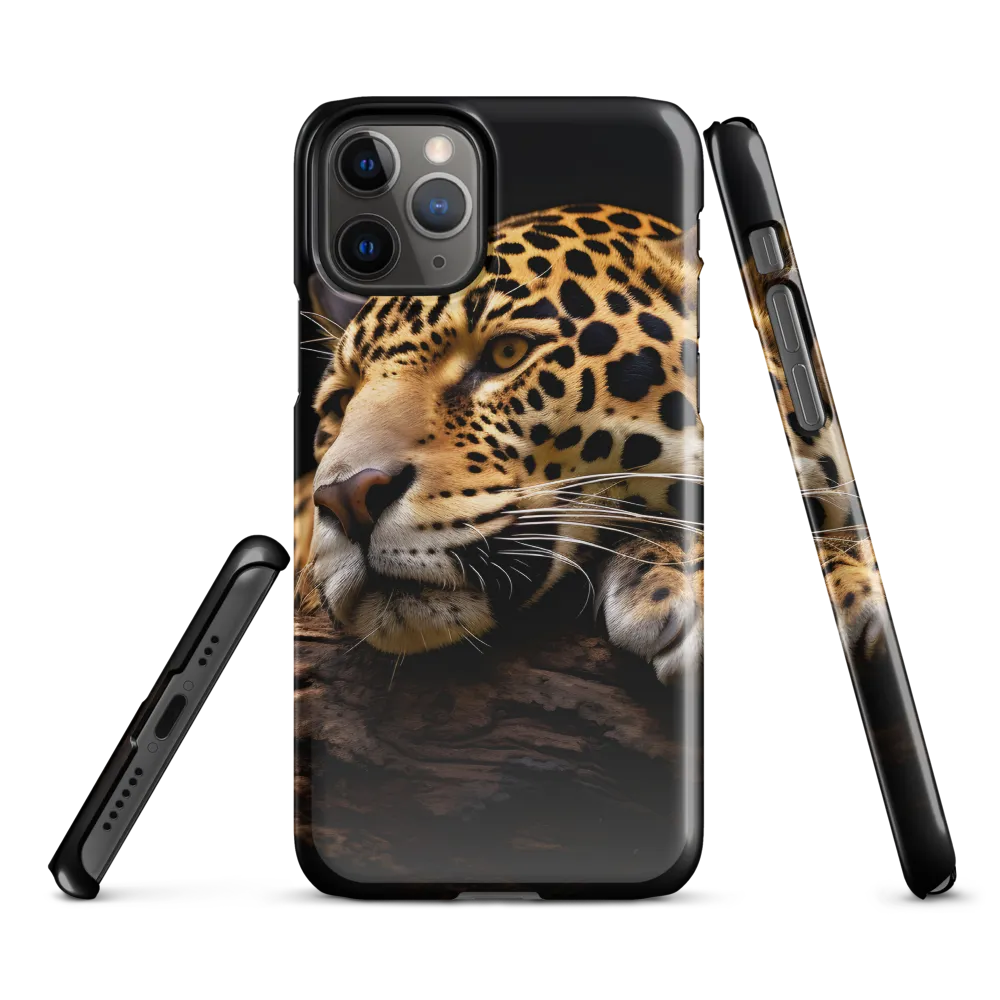 Tranquil Majesty: The Resting Leopard
