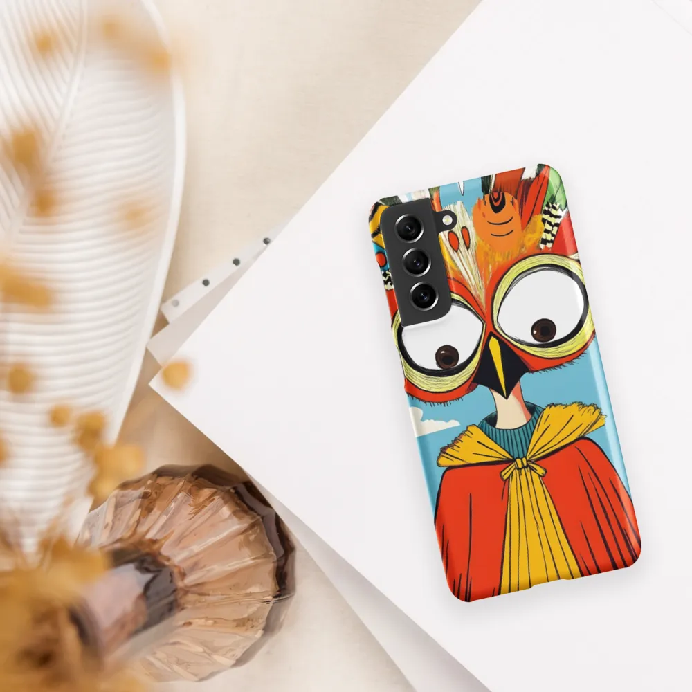 A Whimsical Encounter: The Owl-Human Fusion