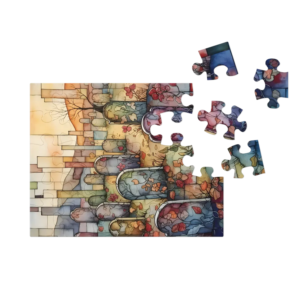 Garden of Memory 
 Jigsaw Puzzle in Tin Box