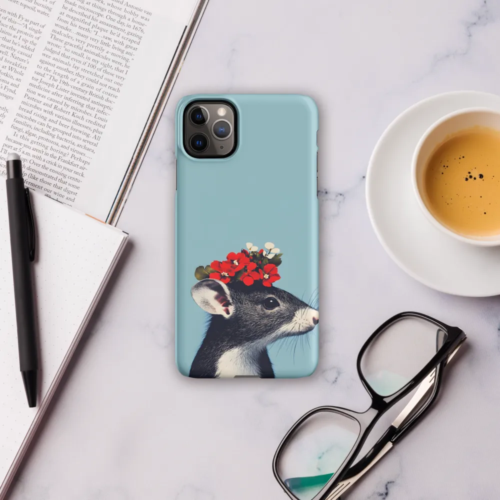 Whimsical Flora: A Mouse's Floral Crown