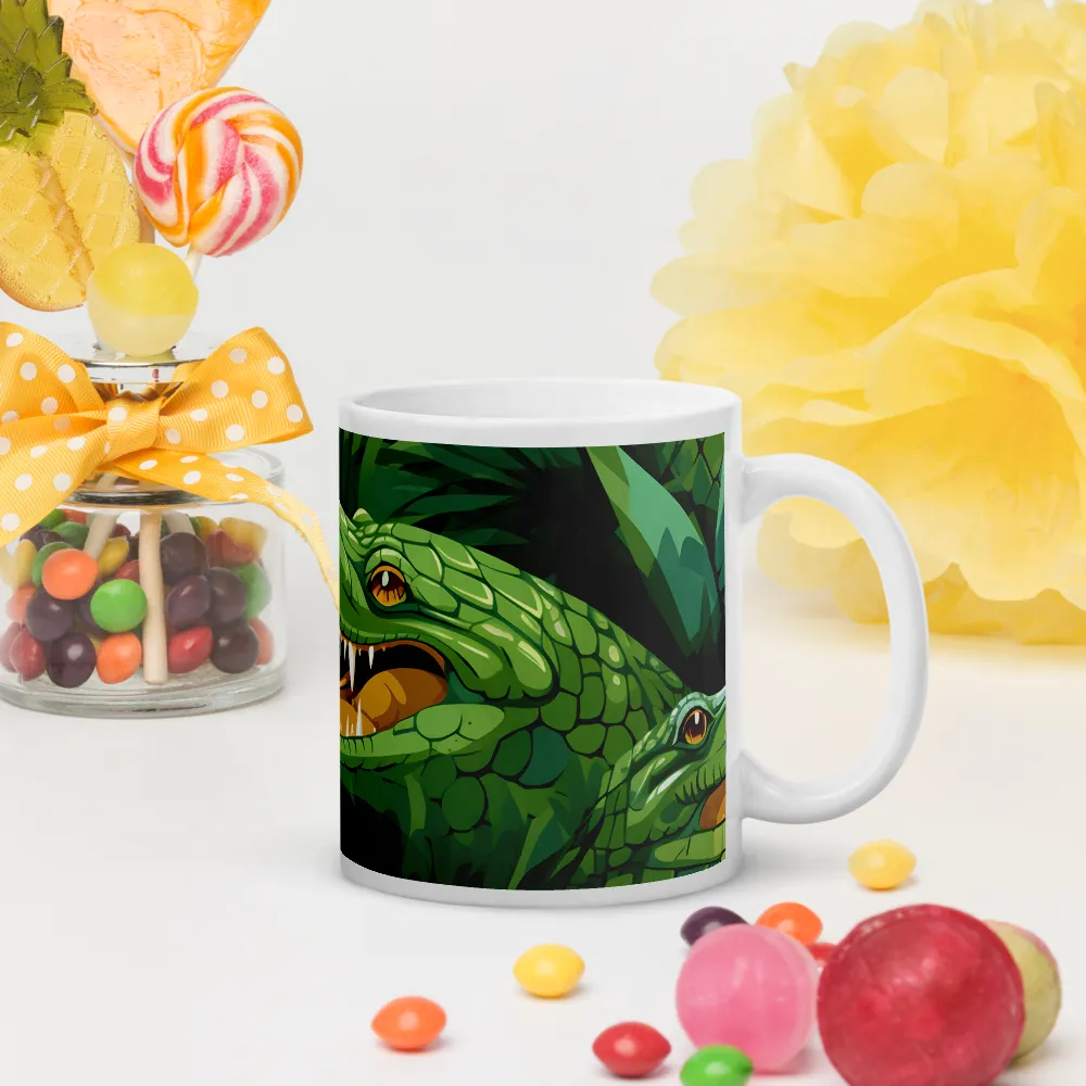 Fierce Crocodilian Medley | Mugs | Multiple Sizes & Colors