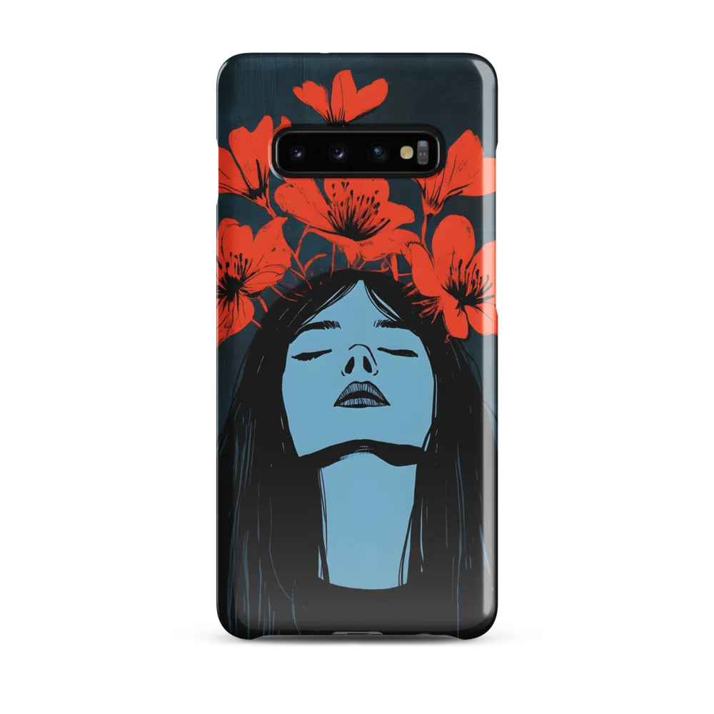 Crowned in Bloom | Phone Case |  S10 Plus | Snap Case | Glossy