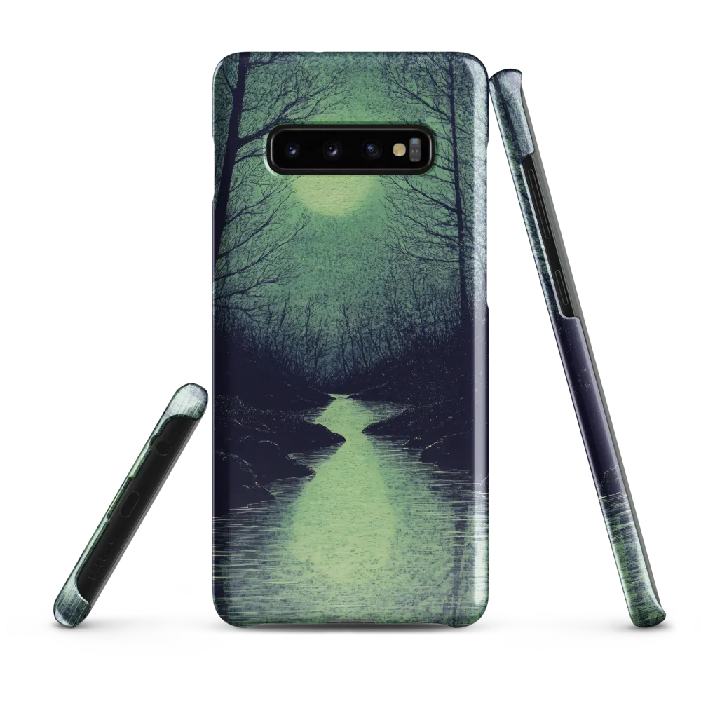 Lunar Reflections | Phone Case |  S10 Plus | Snap Case | Glossy