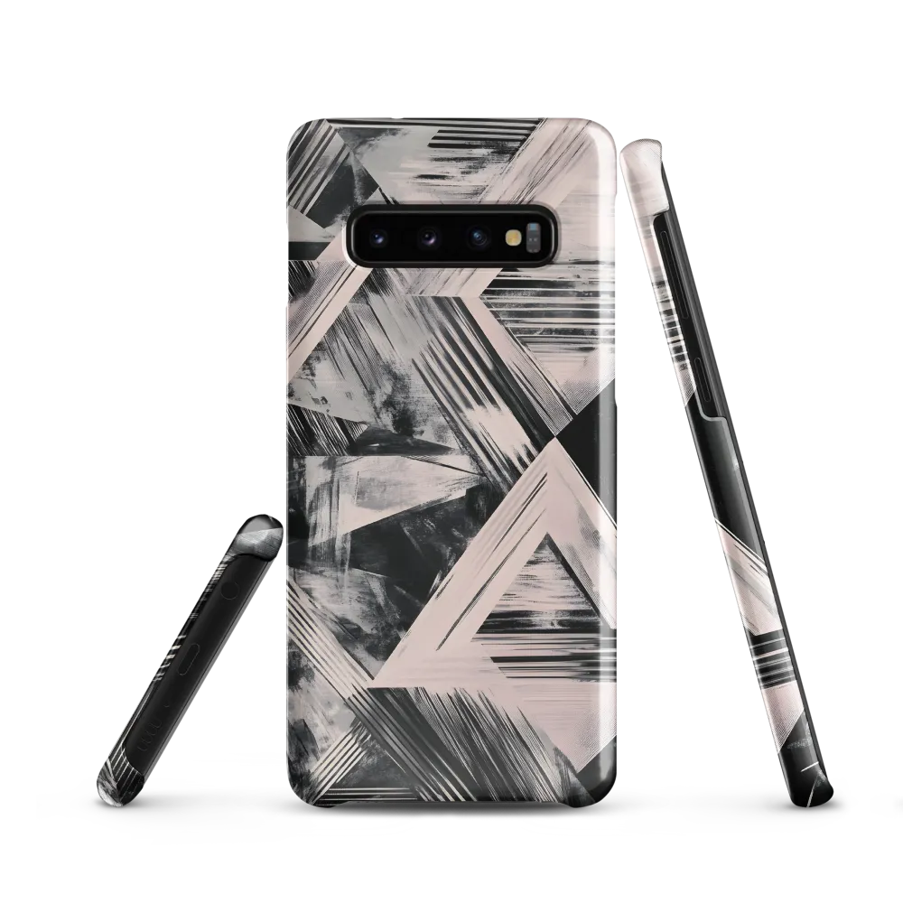 Geometric Harmony | Phone Case |  S10 | Snap Case | Glossy