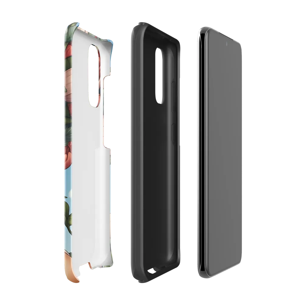 Whispers of Serenity | Phone Case |  S20 | Tough Case | Glossy