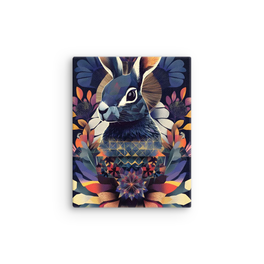 Ethereal Bunny: A Geometric Wonderland