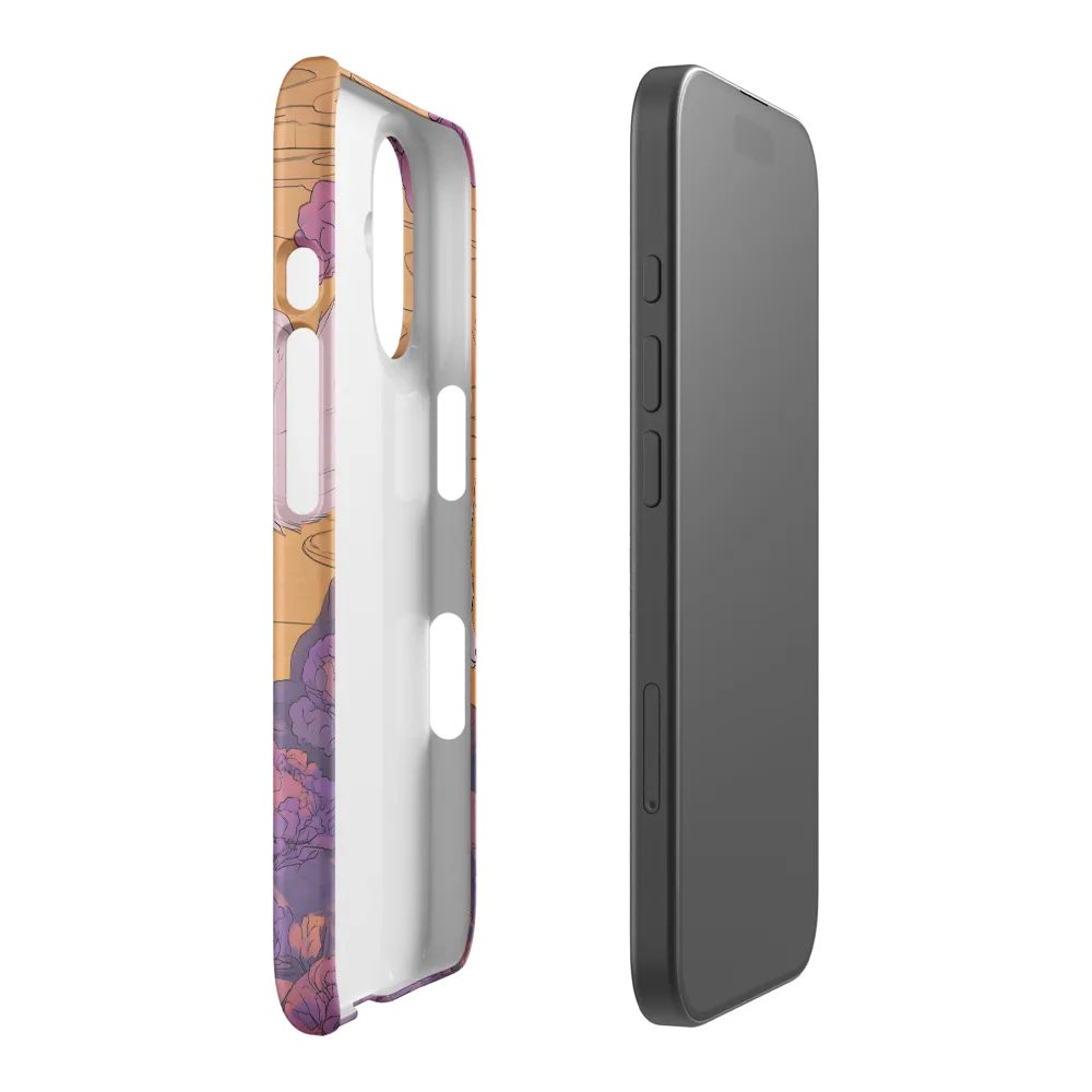 Whispers of the Violet Dawn | Phone Case |  16 | Snap Case | Matte
